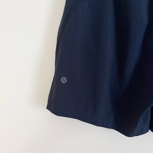 LULULEMON Pace Breaker Linerless Shorts True Navy Blue Medium M - Picture 8 of 10